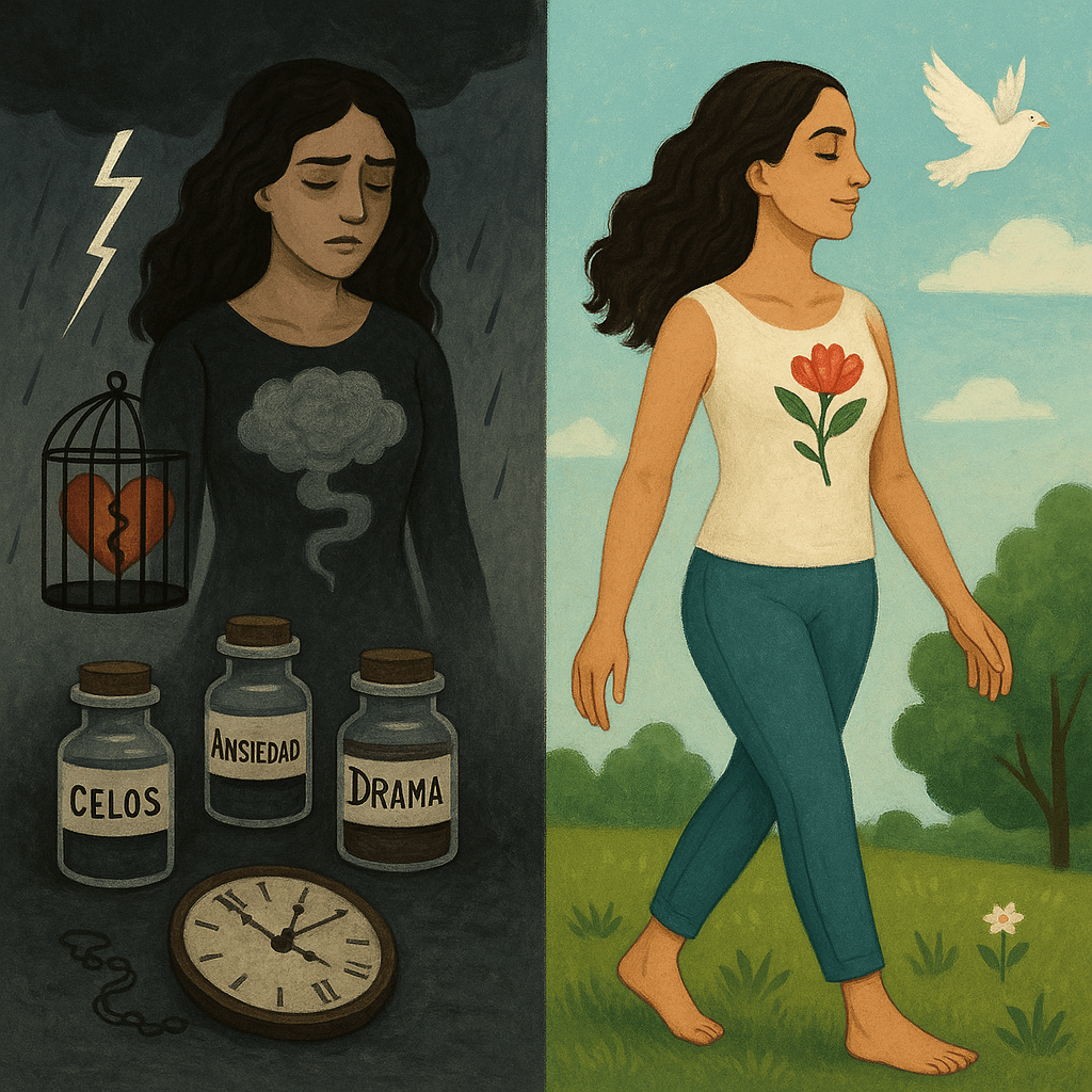 Si para vos amar es sufrir, entonces hazte un favor y no&nbsp;ames.